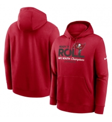 Men Tampa Bay Buccaneers Red 2024 NFC South Champions Locker Room Trophy Collection Pullover Hoodie Men Tampa Bay Buccaneers Red 2024 NFC South Champions Locker Room Trophy Collection Pullover Hoodie
