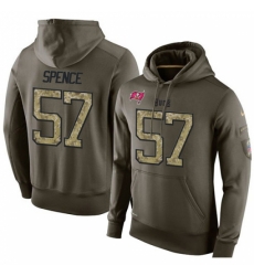 NFL Nike Tampa Bay Buccaneers 57 Noah Spence Green Salute To Service Mens Pullover Hoodie NFL Nike Tampa Bay Buccaneers 57 Noah Spence Green Salute To Service Mens Pullover Hoodie