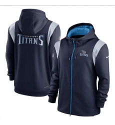 Men Tennessee Titans Navy Zipper Hoodie Men Tennessee Titans Navy Zipper Hoodie