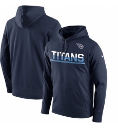 NFL Mens Tennessee Titans Nike Navy Sideline Circuit Pullover Performance Hoodie NFL Mens Tennessee Titans Nike Navy Sideline Circuit Pullover Performance Hoodie