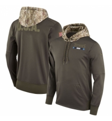 NFL Mens Tennessee Titans Nike Olive Salute to Service Sideline Therma Pullover Hoodie NFL Mens Tennessee Titans Nike Olive Salute to Service Sideline Therma Pullover Hoodie