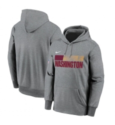 Men Washington Football Team Nike Sideline Impact Lockup Performance Pullover Hoodie Charcoal Men Washington Football Team Nike Sideline Impact Lockup Performance Pullover Hoodie Charcoal