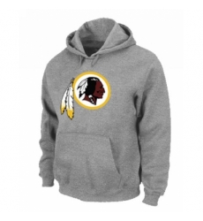 NFL Mens Nike Washington Redskins Logo Pullover Hoodie Grey NFL Mens Nike Washington Redskins Logo Pullover Hoodie Grey