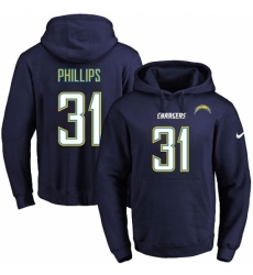 NFL Mens Nike Los Angeles Chargers 31 Adrian Phillips Navy Blue Name Number Pullover Hoodie NFL Mens Nike Los Angeles Chargers 31 Adrian Phillips Navy Blue Name Number Pullover Hoodie