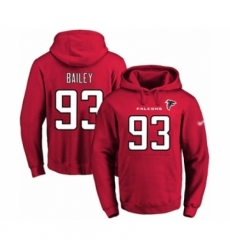 Football Mens Atlanta Falcons 93 Allen Bailey Red Name Number Pullover Hoodie Football Mens Atlanta Falcons 93 Allen Bailey Red Name Number Pullover Hoodie