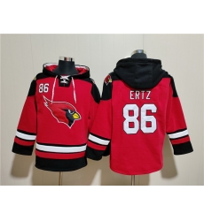 Men Arizona Cardinals 86 Zach Ertz Red Ageless Must Have Lace Up Pullover Hoodie Men Arizona Cardinals 86 Zach Ertz Red Ageless Must Have Lace Up Pullover Hoodie