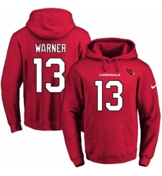 NFL Men Nike Arizona Cardinals 13 Kurt Warner Red Name Number Pullover Hoodie NFL Men Nike Arizona Cardinals 13 Kurt Warner Red Name Number Pullover Hoodie