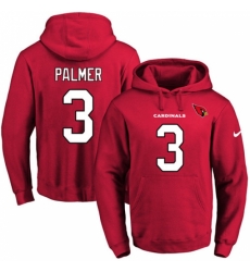 NFL Mens Nike Arizona Cardinals 3 Carson Palmer Red Name Number Pullover Hoodie NFL Mens Nike Arizona Cardinals 3 Carson Palmer Red Name Number Pullover Hoodie