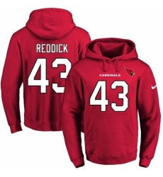 NFL Mens Nike Arizona Cardinals 43 Haason Reddick Red Name Number Pullover Hoodie NFL Mens Nike Arizona Cardinals 43 Haason Reddick Red Name Number Pullover Hoodie
