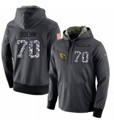 NFL Mens Nike Arizona Cardinals 70 Evan Boehm Stitched Black Anthracite Salute to Service Player Performance Hoodie NFL Mens Nike Arizona Cardinals 70 Evan Boehm Stitched Black Anthracite Salute to Service Player Performance Hoodie