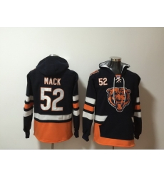 Men Nike Chicago Bears Khalil Mack 52 NFL Winter Thick Hoodie II Men Nike Chicago Bears Khalil Mack 52 NFL Winter Thick Hoodie II