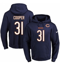 NFL Mens Nike Chicago Bears 31 Marcus Cooper Navy Blue Name Number Pullover Hoodie NFL Mens Nike Chicago Bears 31 Marcus Cooper Navy Blue Name Number Pullover Hoodie