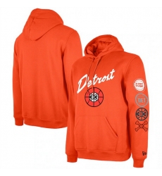 Men Detroit Pistons Orange 2023 24 City Edition Pullover Hoodie Men Detroit Pistons Orange 2023 24 City Edition Pullover Hoodie