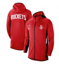 Men Nike Houston Rockets Red Authentic Showtime Therma Flex Performance Full Zip Hoodie Men Nike Houston Rockets Red Authentic Showtime Therma Flex Performance Full Zip Hoodie