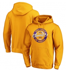 Men Los Angeles Lakers Gold 2020 NBA Finals Champions Zone Laces Pullover Hoodie Men Los Angeles Lakers Gold 2020 NBA Finals Champions Zone Laces Pullover Hoodie