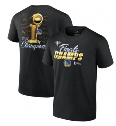Men's Golden State Warriors 2021-2022 Black 2022 NBA Finals Champions Forward Roster Signature T-Shirt Men's Golden State Warriors 2021-2022 Black 2022 NBA Finals Champions Forward Roster Signature T-Shirt