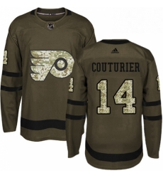 Mens Adidas Philadelphia Flyers 14 Sean Couturier Authentic Green Salute to Service NHL Jersey Mens Adidas Philadelphia Flyers 14 Sean Couturier Authentic Green Salute to Service NHL Jersey