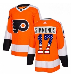 Mens Adidas Philadelphia Flyers 17 Wayne Simmonds Authentic Orange USA Flag Fashion NHL Jersey Mens Adidas Philadelphia Flyers 17 Wayne Simmonds Authentic Orange USA Flag Fashion NHL Jersey