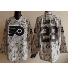 Philadelphia Flyers 28 Claude Giroux White Camo NHL Jerseys Philadelphia Flyers 28 Claude Giroux White Camo NHL Jerseys