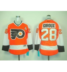 Women Philadelphia Flyers 28 CLAUDE GIROUX orange Women Philadelphia Flyers 28 CLAUDE GIROUX orange