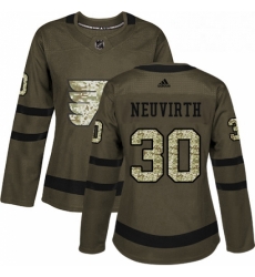Womens Adidas Philadelphia Flyers 30 Michal Neuvirth Authentic Green Salute to Service NHL Jersey Womens Adidas Philadelphia Flyers 30 Michal Neuvirth Authentic Green Salute to Service NHL Jersey