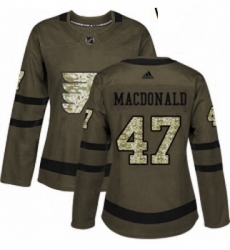 Womens Adidas Philadelphia Flyers 47 Andrew MacDonald Authentic Green Salute to Service NHL Jersey Womens Adidas Philadelphia Flyers 47 Andrew MacDonald Authentic Green Salute to Service NHL Jersey