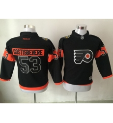 Flyers 53 Shayne Gostisbehere Black Youth Reebok Jersey Flyers 53 Shayne Gostisbehere Black Youth Reebok Jersey