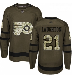 Youth Adidas Philadelphia Flyers 21 Scott Laughton Authentic Green Salute to Service NHL Jersey Youth Adidas Philadelphia Flyers 21 Scott Laughton Authentic Green Salute to Service NHL Jersey