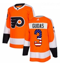 Youth Adidas Philadelphia Flyers 3 Radko Gudas Authentic Orange USA Flag Fashion NHL Jersey Youth Adidas Philadelphia Flyers 3 Radko Gudas Authentic Orange USA Flag Fashion NHL Jersey