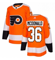 Youth Adidas Philadelphia Flyers 36 Colin McDonald Authentic Orange Home NHL Jersey Youth Adidas Philadelphia Flyers 36 Colin McDonald Authentic Orange Home NHL Jersey