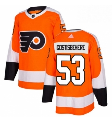 Youth Adidas Philadelphia Flyers 53 Shayne Gostisbehere Premier Orange Home NHL Jersey Youth Adidas Philadelphia Flyers 53 Shayne Gostisbehere Premier Orange Home NHL Jersey