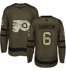 Youth Adidas Philadelphia Flyers 6 Travis Sanheim Authentic Green Salute to Service NHL Jersey Youth Adidas Philadelphia Flyers 6 Travis Sanheim Authentic Green Salute to Service NHL Jersey