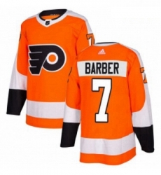 Youth Adidas Philadelphia Flyers 7 Bill Barber Premier Orange Home NHL Jersey Youth Adidas Philadelphia Flyers 7 Bill Barber Premier Orange Home NHL Jersey