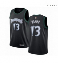 Mens Minnesota Timberwolves 13 Shabazz Napier Authentic Black Hardwood Classics Jersey Mens Minnesota Timberwolves 13 Shabazz Napier Authentic Black Hardwood Classics Jersey