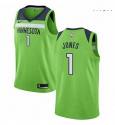 Mens Nike Minnesota Timberwolves 1 Tyus Jones Authentic Green NBA Jersey Statement Edition Mens Nike Minnesota Timberwolves 1 Tyus Jones Authentic Green NBA Jersey Statement Edition