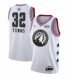 Womens Nike Minnesota Timberwolves 32 Karl Anthony Towns White NBA Jordan Swingman 2019 All Star Game Jersey Womens Nike Minnesota Timberwolves 32 Karl Anthony Towns White NBA Jordan Swingman 2019 All Star Game Jersey