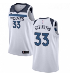 Womens Nike Minnesota Timberwolves 33 Robert Covington Swingman White NBA Jersey Association Edition Womens Nike Minnesota Timberwolves 33 Robert Covington Swingman White NBA Jersey Association Edition