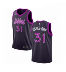 Youth Minnesota Timberwolves 31 Keita Bates Diop Swingman Purple Basketball Jersey City Edition Youth Minnesota Timberwolves 31 Keita Bates Diop Swingman Purple Basketball Jersey City Edition