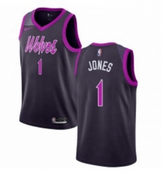 Youth Nike Minnesota Timberwolves 1 Tyus Jones Swingman Purple NBA Jersey City Edition Youth Nike Minnesota Timberwolves 1 Tyus Jones Swingman Purple NBA Jersey City Edition