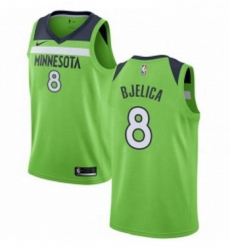 Youth Nike Minnesota Timberwolves 8 Nemanja Bjelica Swingman Green NBA Jersey Statement Edition Youth Nike Minnesota Timberwolves 8 Nemanja Bjelica Swingman Green NBA Jersey Statement Edition