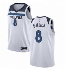 Youth Nike Minnesota Timberwolves 8 Nemanja Bjelica Swingman White NBA Jersey Association Edition Youth Nike Minnesota Timberwolves 8 Nemanja Bjelica Swingman White NBA Jersey Association Edition