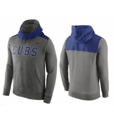MLB Men Chicago Cubs Nike Gray Hybrid Hoodie MLB Men Chicago Cubs Nike Gray Hybrid Hoodie