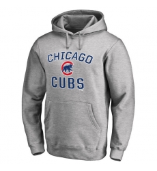 Men Chicago Cubs Grey Men Pullover Hoodie2 Men Chicago Cubs Grey Men Pullover Hoodie2