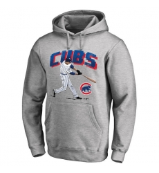 Men Chicago Cubs Grey Men Pullover Hoodie Men Chicago Cubs Grey Men Pullover Hoodie