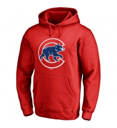 Men Chicago Cubs Scarlet Men Pullover Hoodie 2 Men Chicago Cubs Scarlet Men Pullover Hoodie 2