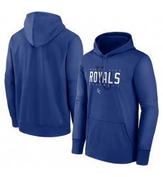 Men Kansas City Royals Royal Pregame Performance Pullover Hoodie Men Kansas City Royals Royal Pregame Performance Pullover Hoodie