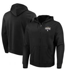 Men Los Angeles Dodgers 2020 World Series Champions Cutter Full Zip Hoodie Black Men Los Angeles Dodgers 2020 World Series Champions Cutter Full Zip Hoodie Black