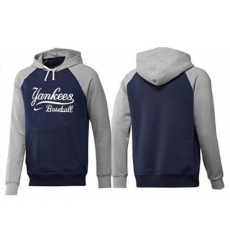 MLB Men Nike New York Yankees Pullover Hoodie NavyGrey MLB Men Nike New York Yankees Pullover Hoodie NavyGrey