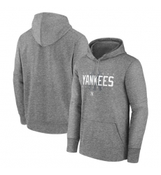 Men New York Yankees Grey Pregame Performance Pullover Hoodie Men New York Yankees Grey Pregame Performance Pullover Hoodie