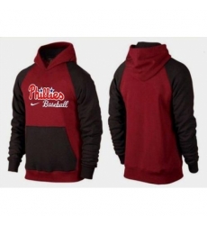 MLB Men Nike Philadelphia Phillies Pullover Hoodie RedBrown MLB Men Nike Philadelphia Phillies Pullover Hoodie RedBrown